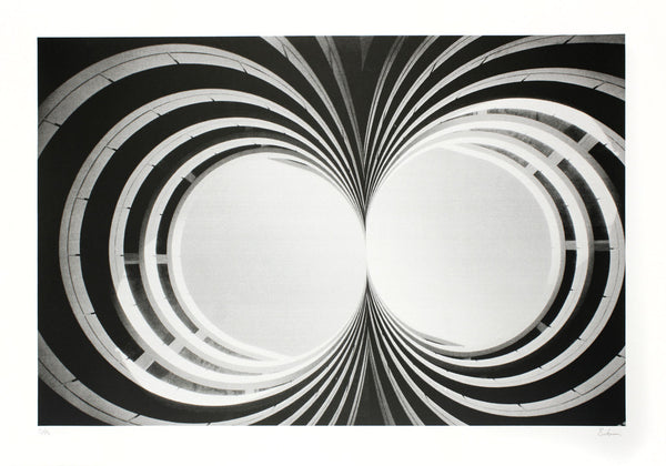 Modernist Buildings Eight Black