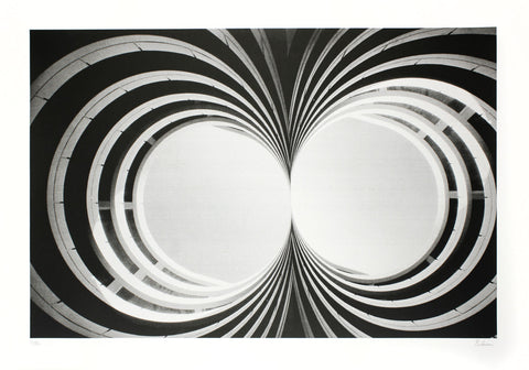 Modernist Buildings Eight Black